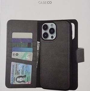 Samsung S22 Ultra Phone Case CaseCo 5th Ave Wallet Magnetic Grey & bonus case